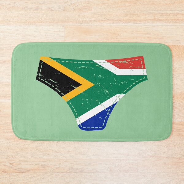 Item preview, South Africa Rugby Bokke Funny Underwear Flag designed and sold by d247.