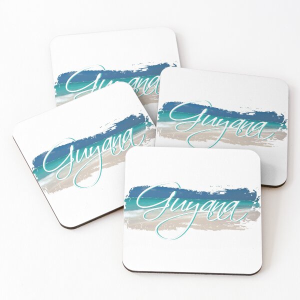 Item preview, Guyana - Beach Background designed and sold by IdentiTee Studios.