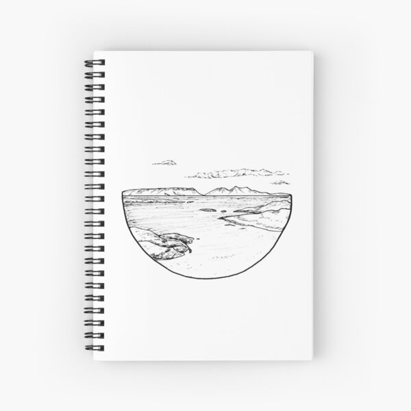 Camusdarach Beach, Scotland Spiral Notebook