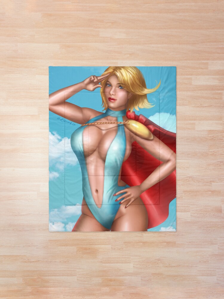 Alternate view of Superhero Bikini Comforter