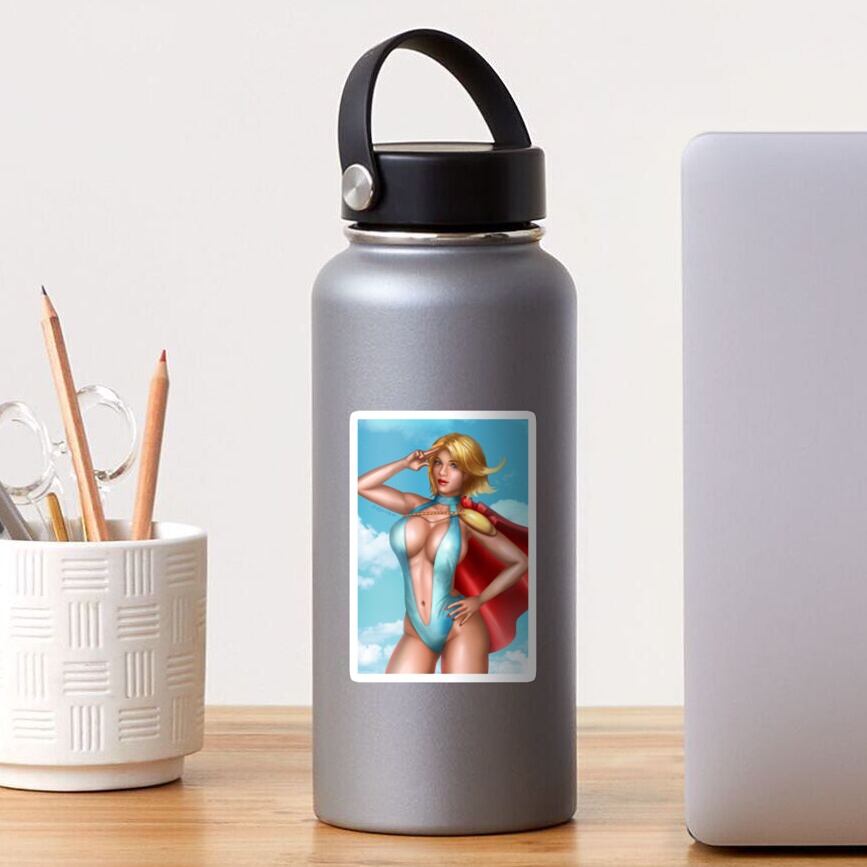 Superhero Bikini Sticker