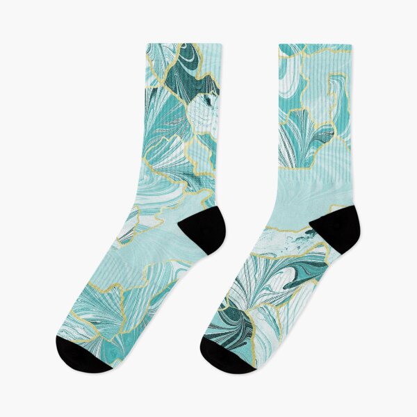 Item preview, Marbled Kintsugi Teal designed and sold by MarbleCloud.