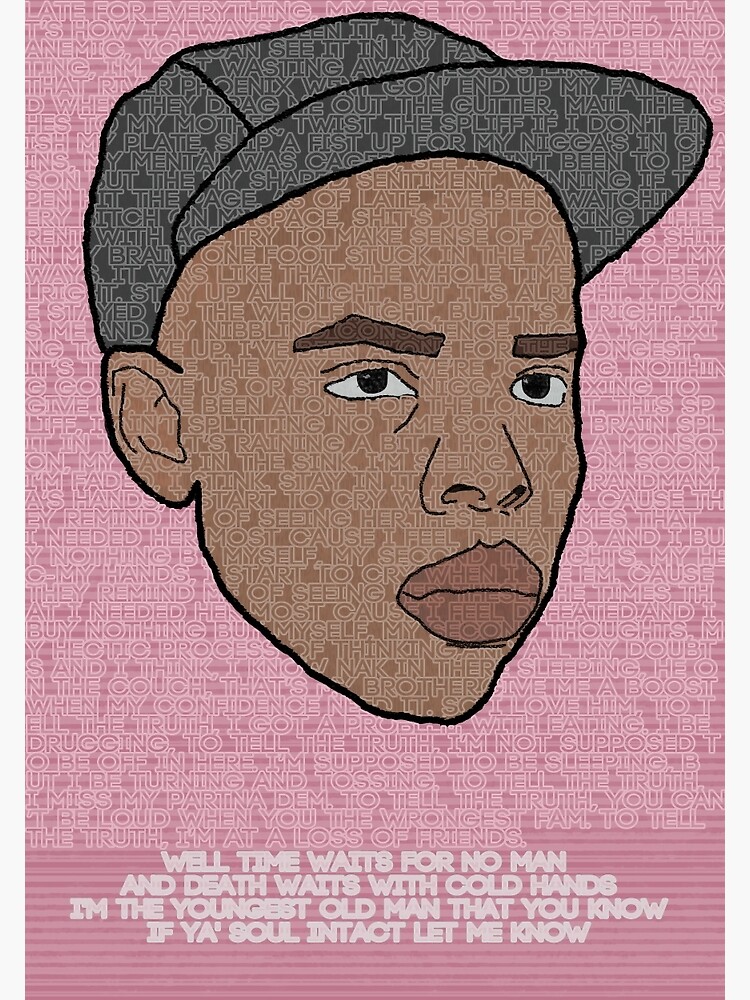 Earl Sweatshirt Solace Inspired Poster Metal Print For Sale By Lablallin Redbubble