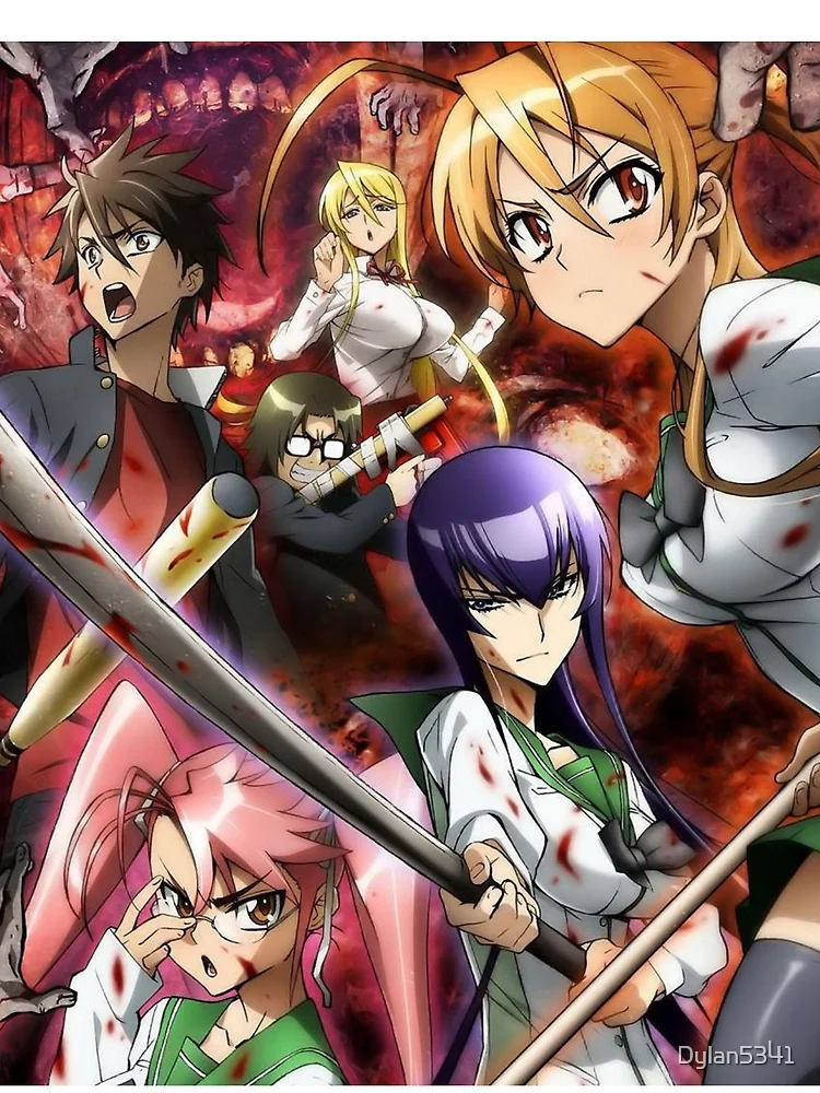 Highschool of the Dead 04: There's no helping it ~ Animeshoon