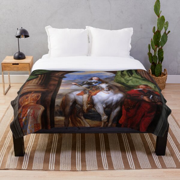 Item preview, Charles I with M. de St Antoine by Anthony van Dyck Old Masters Reproduction designed and sold by Xzendor7 Digital Art Creations.