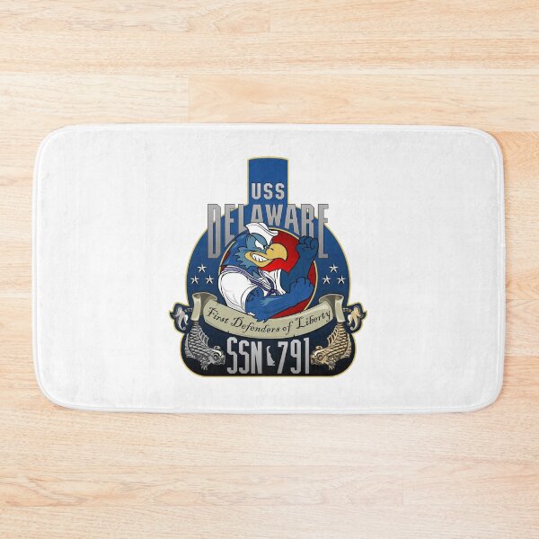 Item preview, USS Delaware (SSN-791) Crest designed and sold by Nikki SpaceStuffPlus.