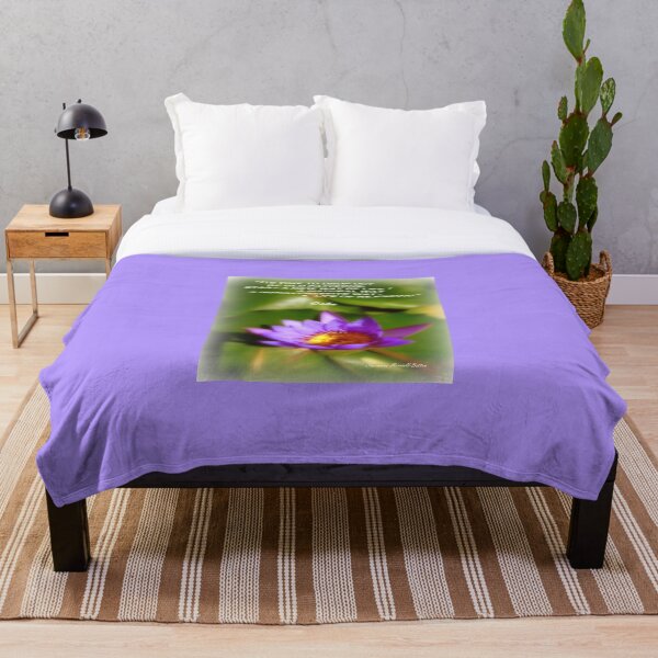 Osho's Words of Wisdom Throw Blanket