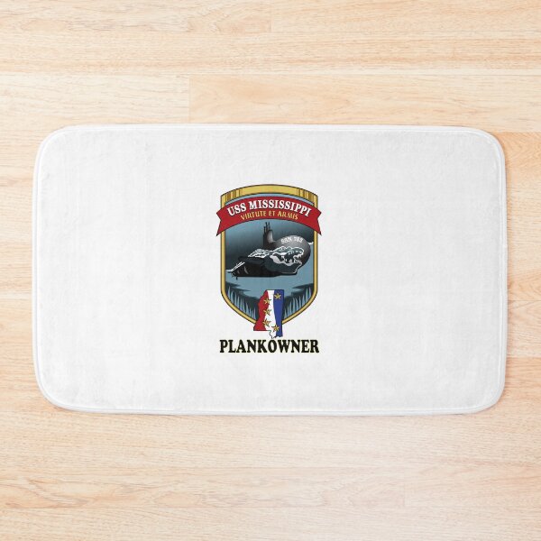 Item preview, SSN-782 USS Mississippi Plank Owner Crest designed and sold by Nikki SpaceStuffPlus.