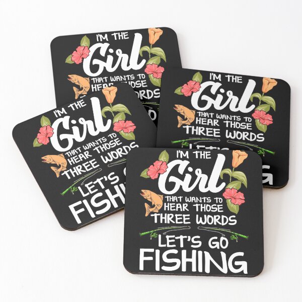 Item preview, Outdoors Gifts - Fishing Girl Gift - 3 Words To Hear, Let's Go Fishing - Fisher designed and sold by kntranhoang.