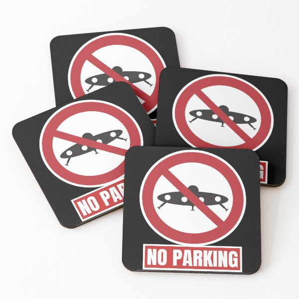 Item preview, No Parking Alien designed and sold by Tdork.