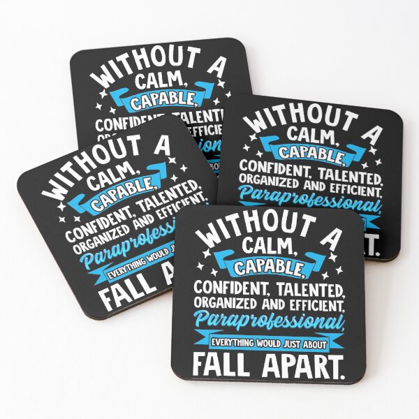 Item preview, Paraeducator Gift - Without A Calm, Everything Would Just About Fall Apart - Paraprofessional designed and sold by kntranhoang.