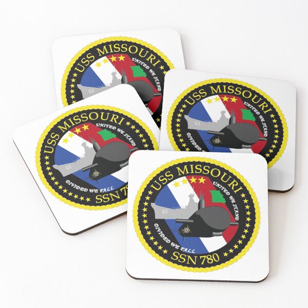 Item preview, SSN-780 USS Missouri Crest designed and sold by Nikki SpaceStuffPlus.