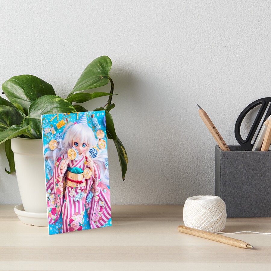 Item preview, Art Board Print designed and sold by orchiddolls.