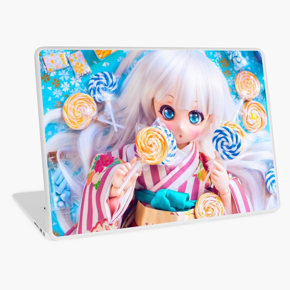 Item preview, Laptop Skin designed and sold by orchiddolls.