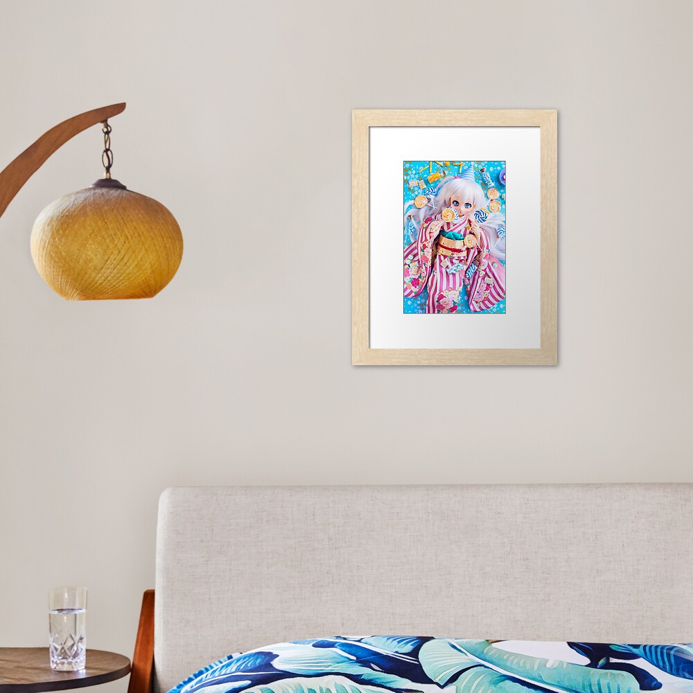 Item preview, Framed Art Print designed and sold by orchiddolls.