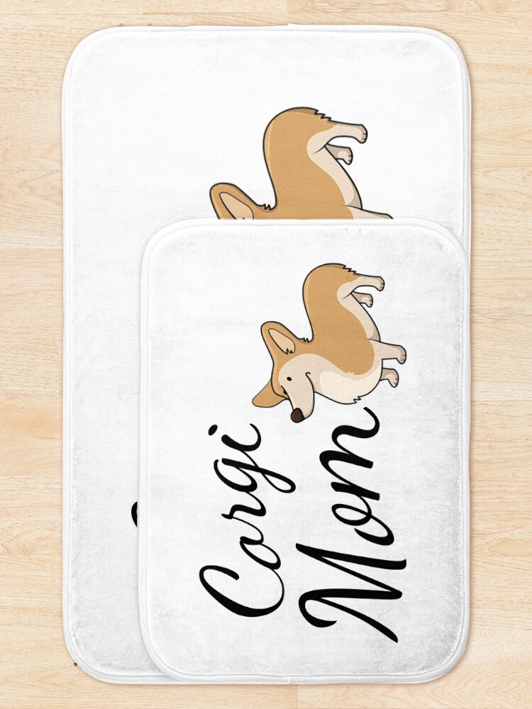 Alternate view of Corgi Mom Bath Mat
