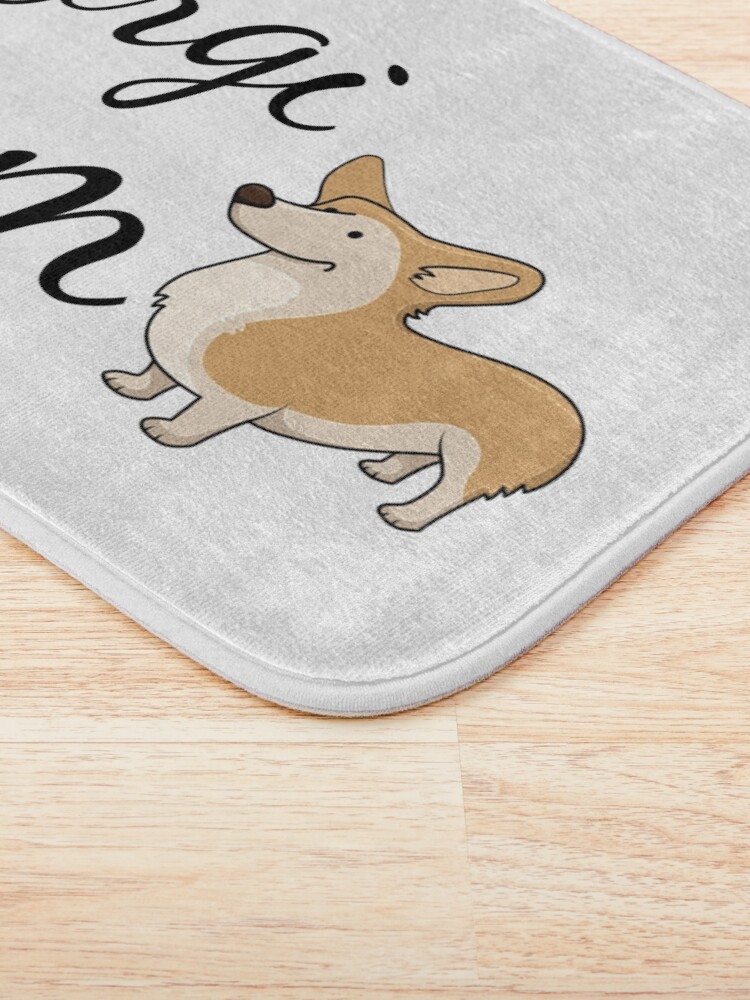 Alternate view of Corgi Mom Bath Mat