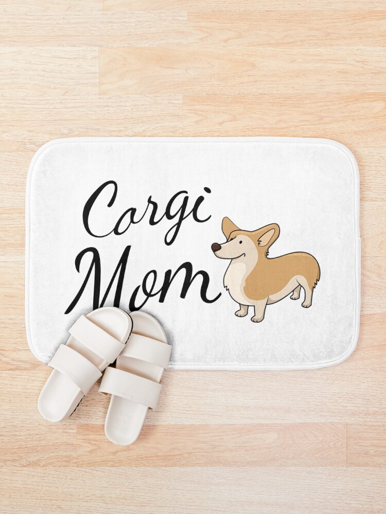 Alternate view of Corgi Mom Bath Mat