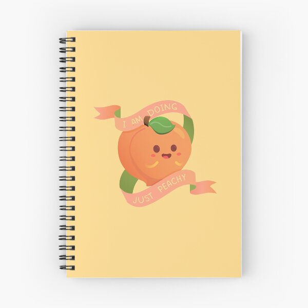 Item preview, I Am Doing Just Peachy designed and sold by Barbara Nguyen.
