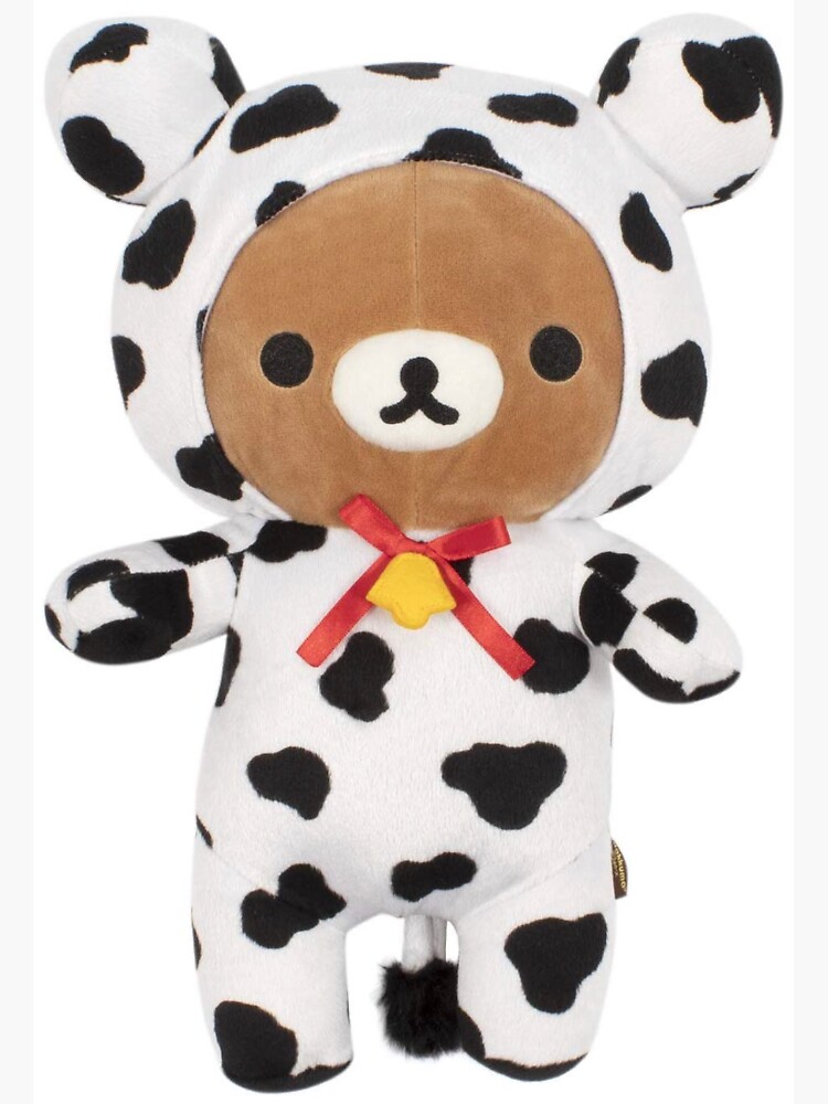 Rilakkuma cow shop plush