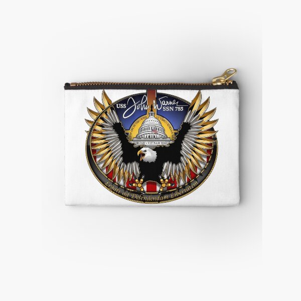 Item preview, SSN-785 USS John Warner Crest designed and sold by Nikki SpaceStuffPlus.