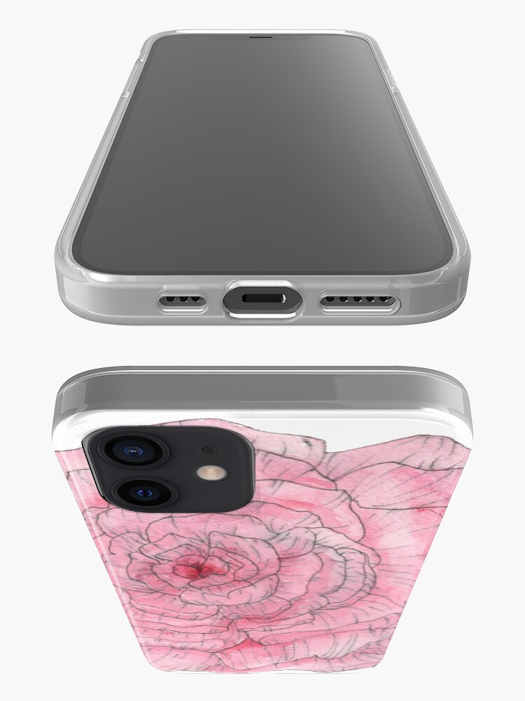 Alternate view of Watercolor Peony iPhone Case & Cover