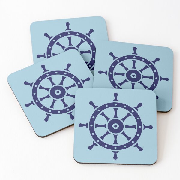 Item preview, Ship's Wheel (Seaman / Skipper / Sailor / Captain / Navy) designed and sold by MrFaulbaum.