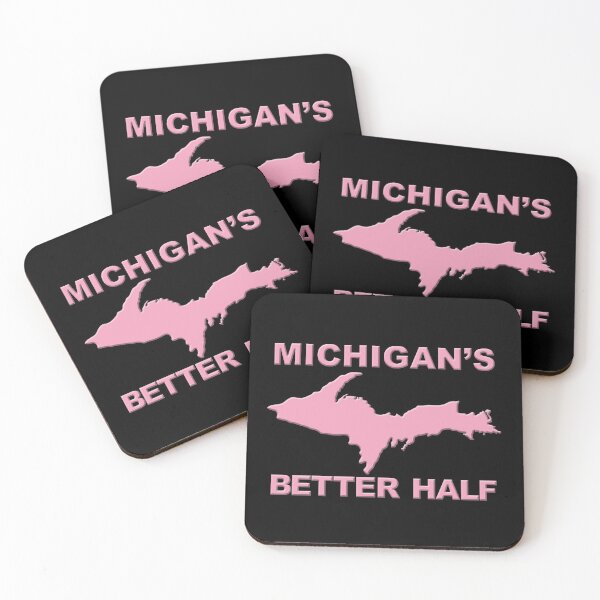 Item preview, Michigan BETTER HALF Upper Peninsula Yooper designed and sold by Destinations Souvenirs.