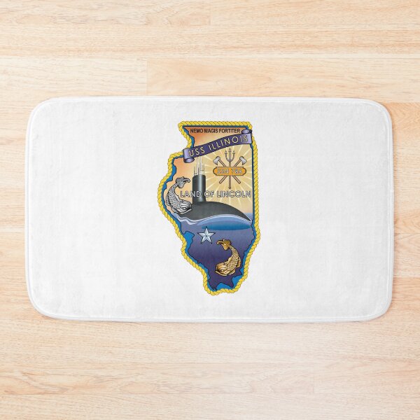 Item preview, SSN-786 USS Illinois Crest designed and sold by Nikki SpaceStuffPlus.