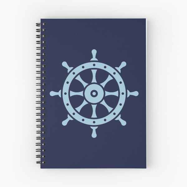 Item preview, Ship's Wheel (Seaman / Skipper / Sailor / Captain / Powder Blue) designed and sold by MrFaulbaum.