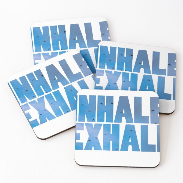 Item preview, Inhale Exhale text designed and sold by susserain.
