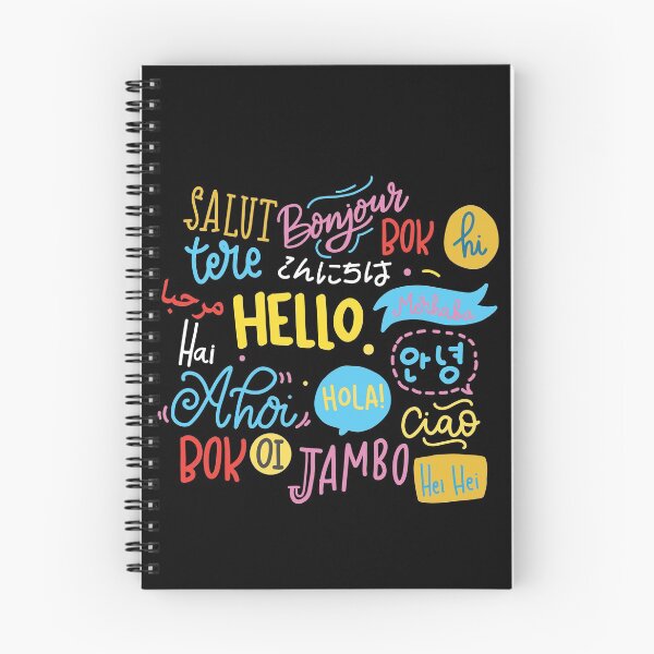 Item preview, Hello Word in Different Languages Gifts T-Shirt designed and sold by Creative Angel Art.