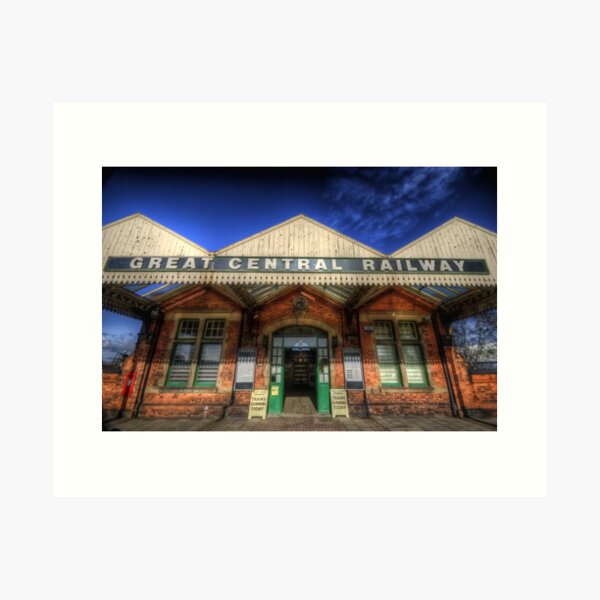 Great Central Railway - Loughborough Station Art Print
