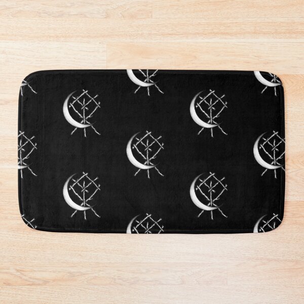 Item preview, Crescent Moon Rune Binding in Black designed and sold by Nicole Whelan.