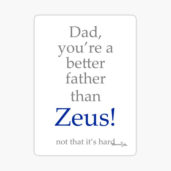 Happy Father's Day Sticker