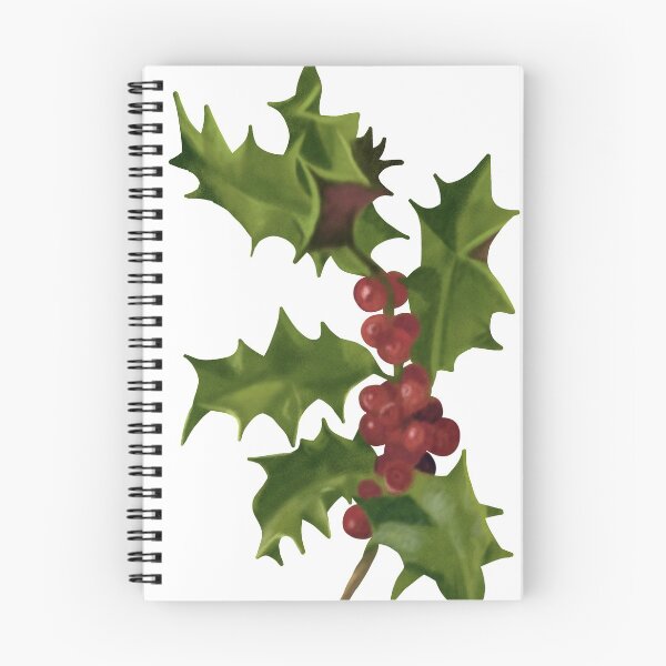 Item preview, Vintage Christmas Berries Botanical Illustration designed and sold by Persona-.