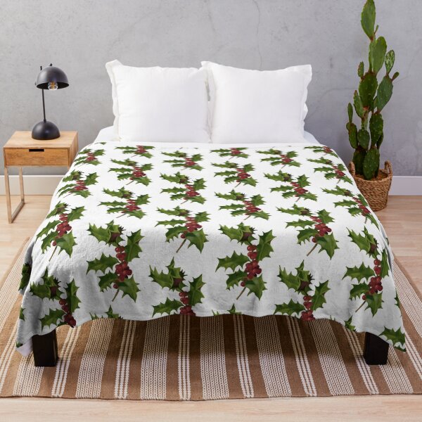 Item preview, Vintage Christmas Berries Botanical Illustration designed and sold by Persona-.
