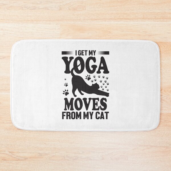 Item preview, Cat Yoga designed and sold by Dream Imagine Create ..
