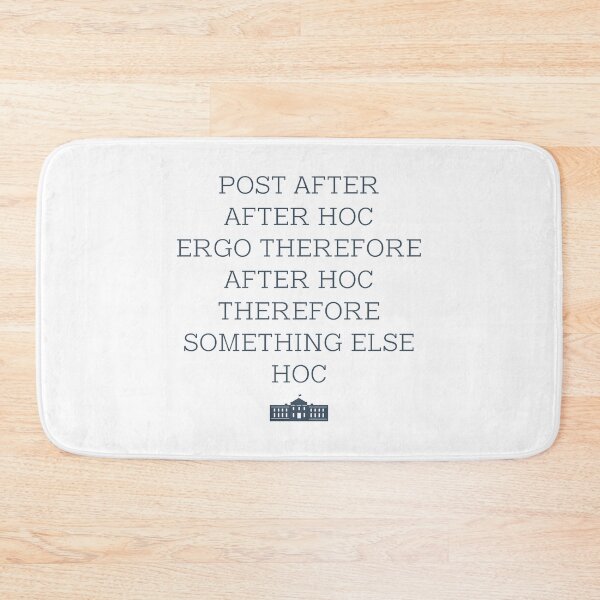 Item preview, Post Hoc Ergo Propter Hoc designed and sold by Tom Hillmeyer.