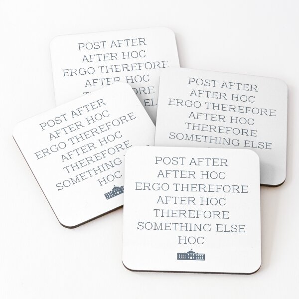 Item preview, Post Hoc Ergo Propter Hoc designed and sold by Tom Hillmeyer.