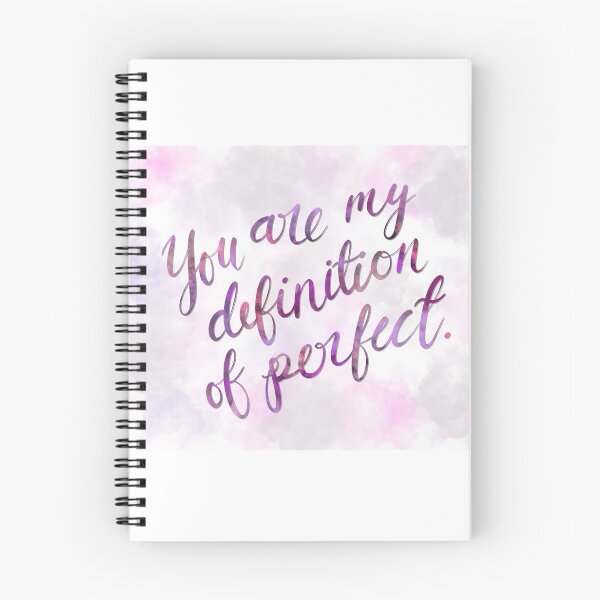 Item preview, Definition of Perfect Quote - Love Quote designed and sold by MyMumNMeQuotes.