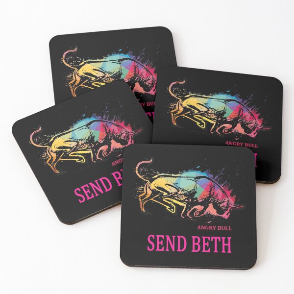 Item preview, Angry Bull Send Beth Yellowstone Cowgirl Cowboy Design designed and sold by Lighvision.