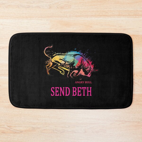 Item preview, Angry Bull Send Beth Yellowstone Cowgirl Cowboy Design designed and sold by Lighvision.