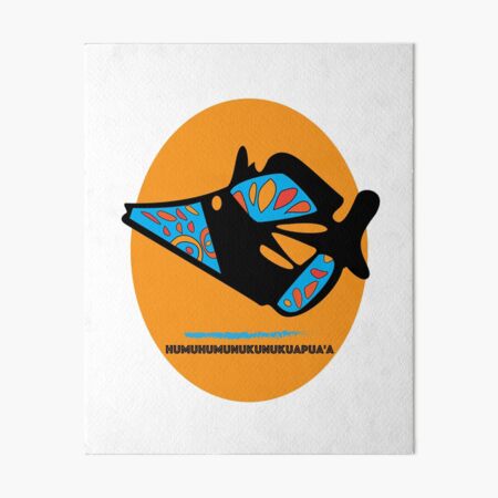 Humuhumunukunukuapua'a Art Board Print