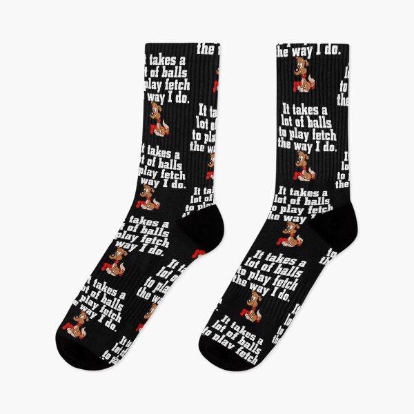 Item preview, It Takes a lot of balls to Play Fetch the way I do - Christmas And Birthday Gift Ideas For Dog Lovers (white Font) designed and sold by ASClothDesign.