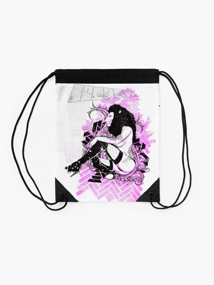 Alternate view of Sexy Lioness Drawstring Bag