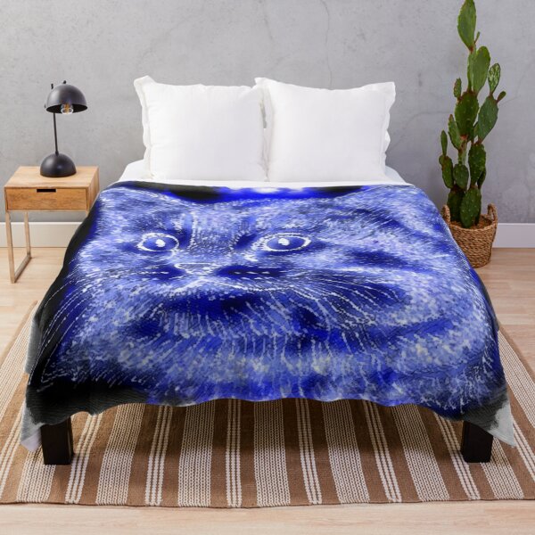 Item preview, Cat in Blue designed and sold by Bubblepoor.