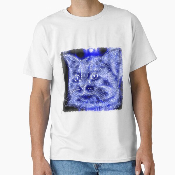 Item preview, Cat in Blue designed and sold by Bubblepoor.