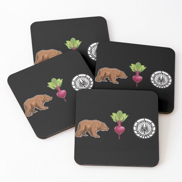 Item preview, Bears, Beats, Battlestar Galactica designed and sold by hannahavivmedia.