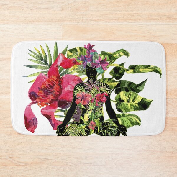 Item preview, beautiful woman doing yoga meditation designed and sold by Olga Berlet.